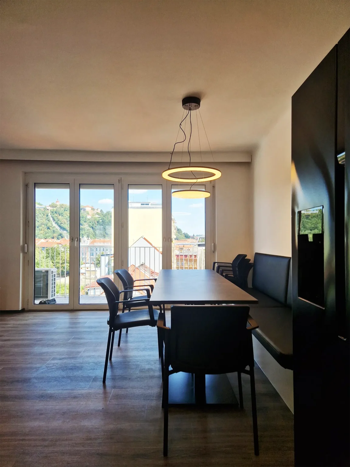 Essbereich Wohnung in der Strauchergasse Graz