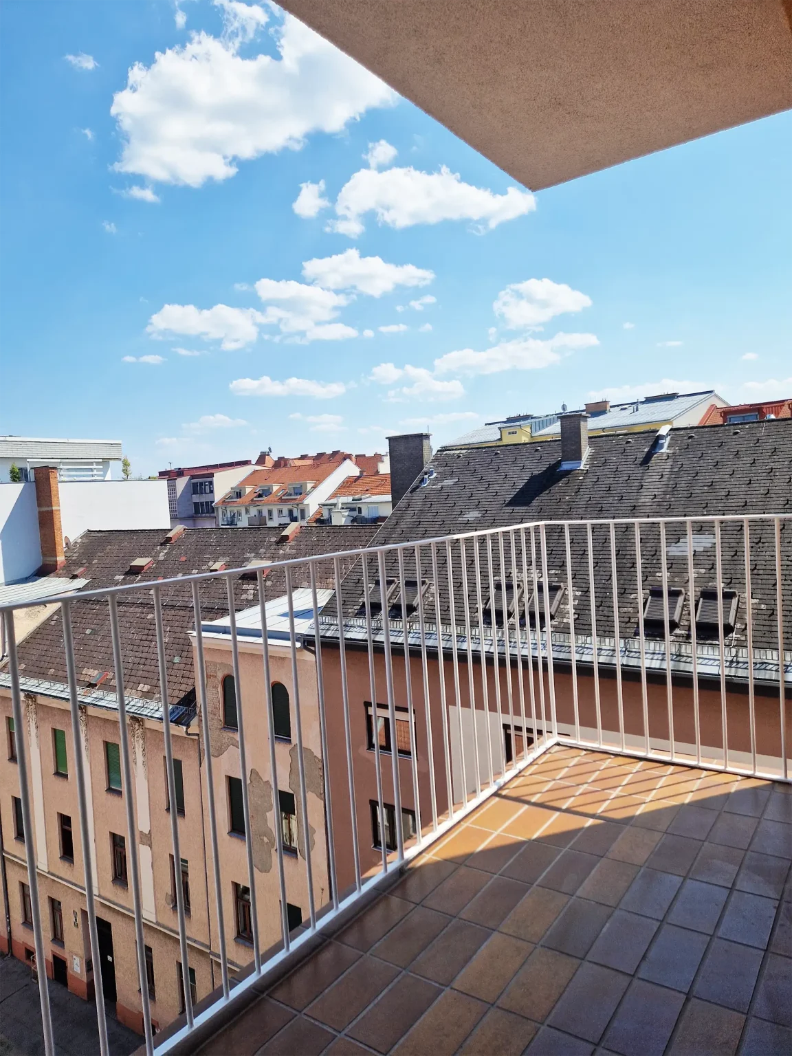 Balkon Wohnung in der Strauchergasse Graz